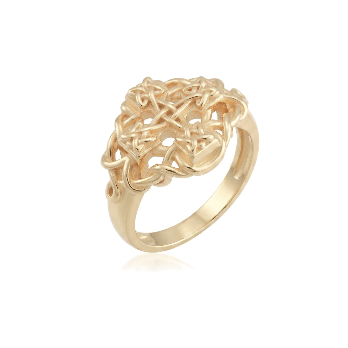 Thin Celtic Knot Ring