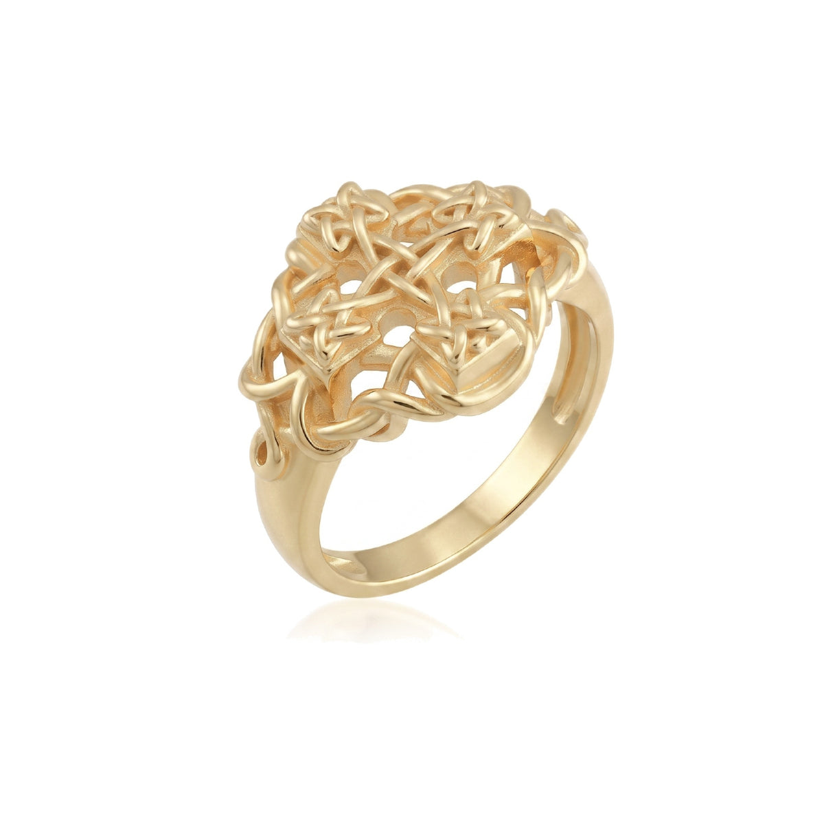 Thin Celtic Knot Ring