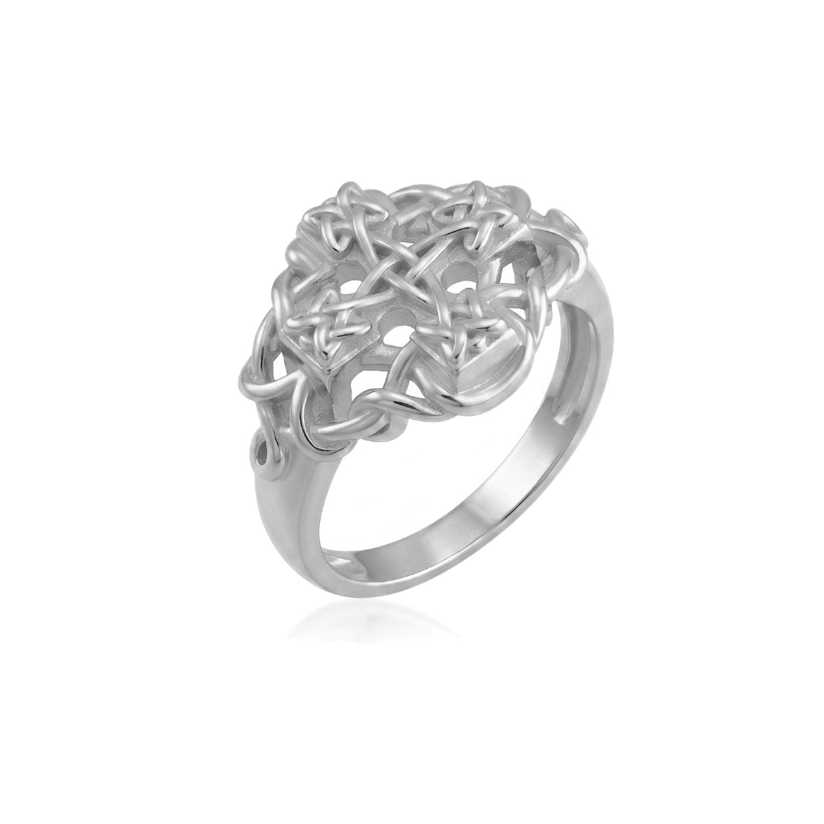 Thin Celtic Knot Ring