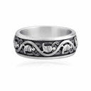 925 Sterling Silver Oxidized