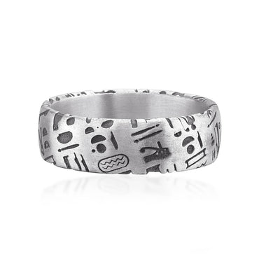 925 Sterling Silver Oxidized