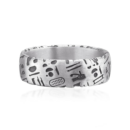 925 Sterling Silver Oxidized