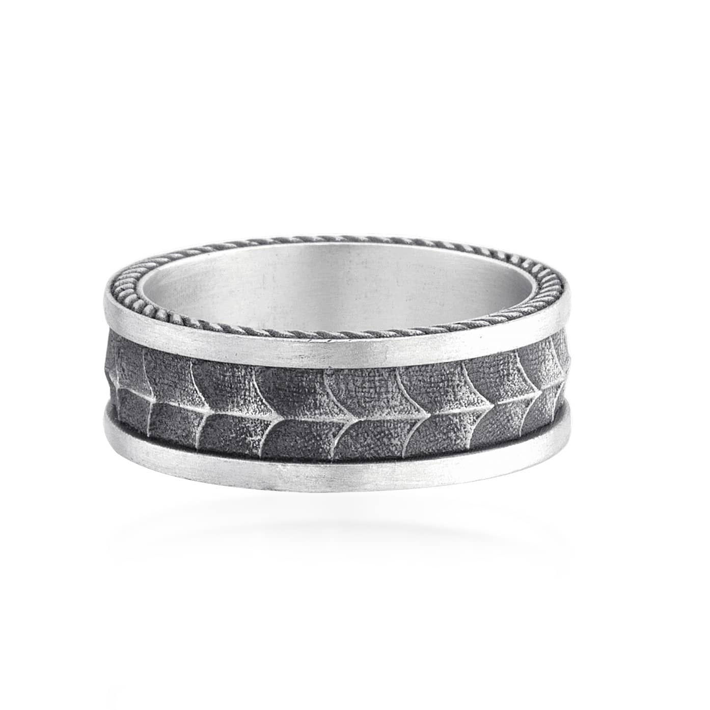 925 Sterling Silver Oxidized