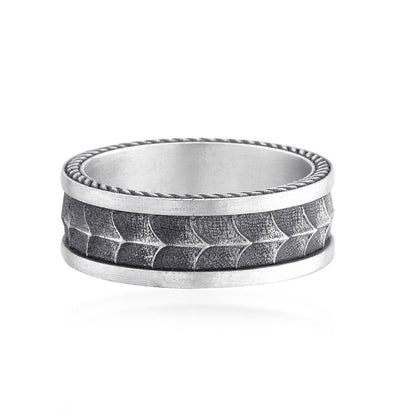 925 Sterling Silver Oxidized
