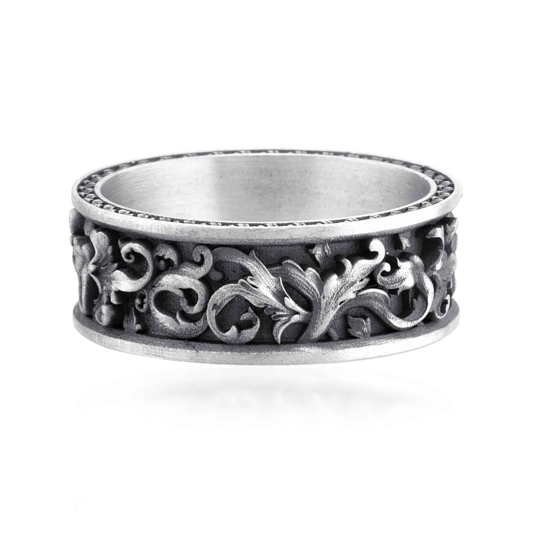 925 Sterling Silver Oxidized