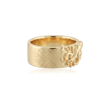 Octopus Band Ring