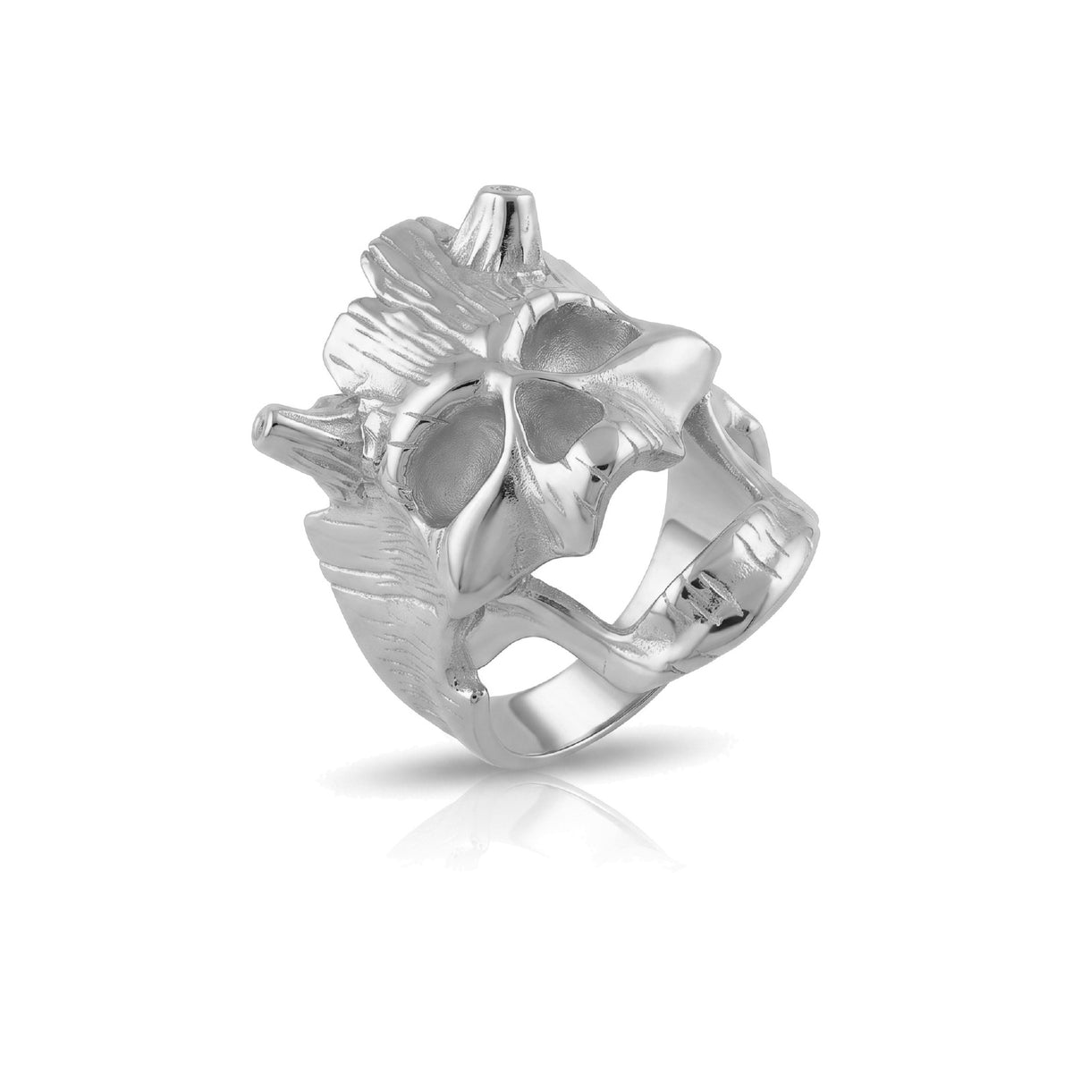 Horned Skull Ring