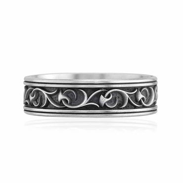 925 Sterling Silver Oxidized
