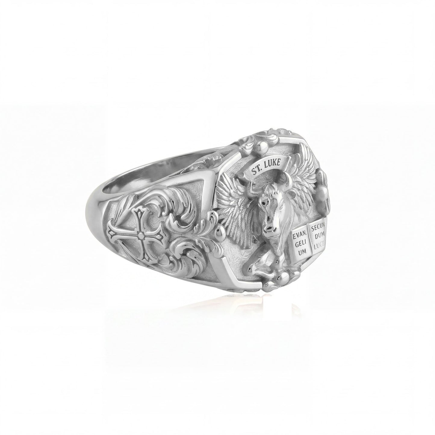 Saint Luke Signet Ring
