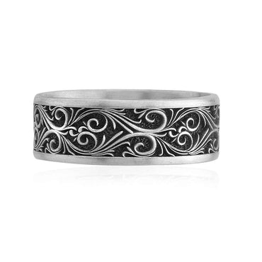 925 Sterling Silver Oxidized