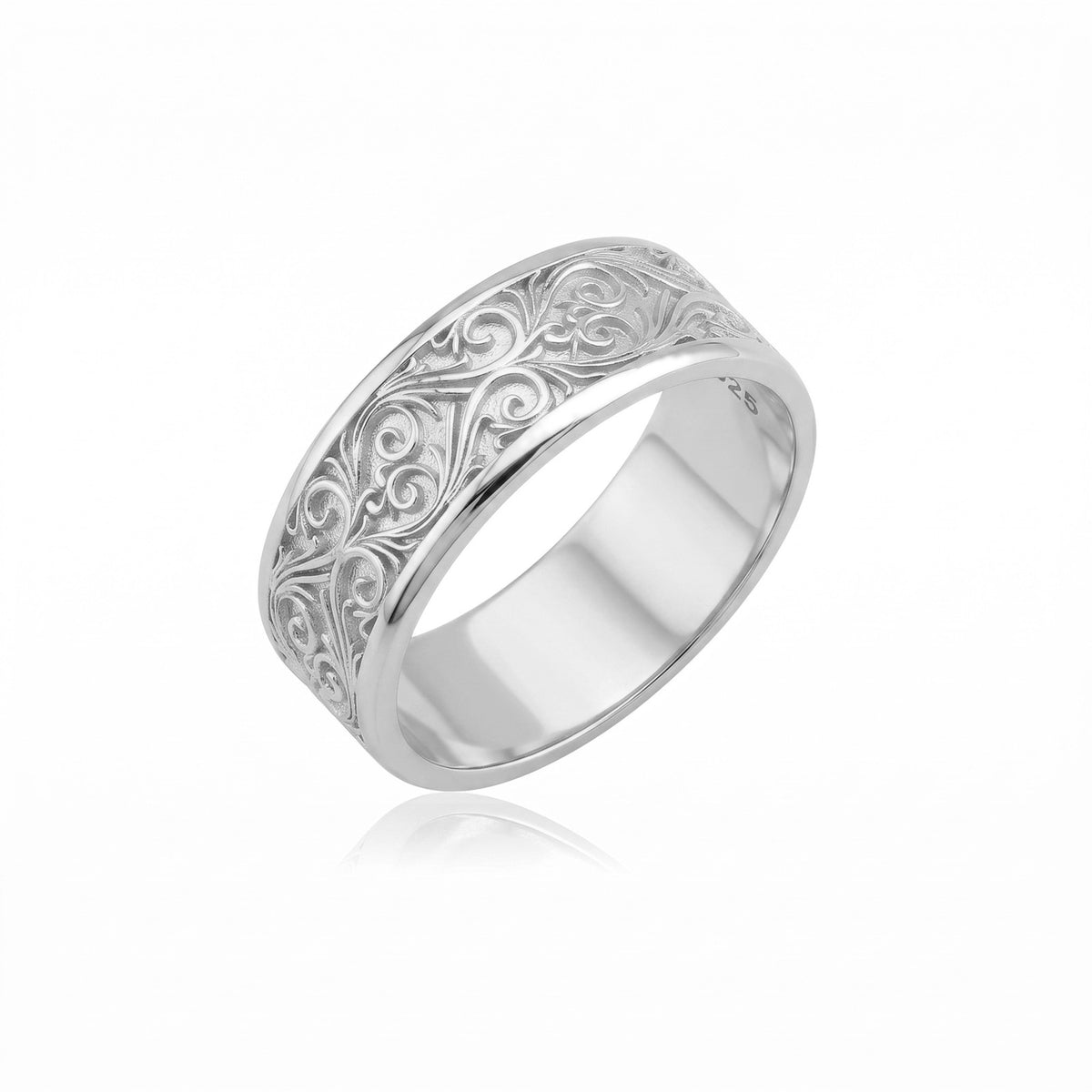 Leaf Vine Band Ring
