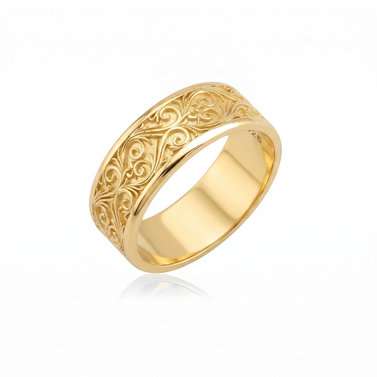 Leaf Vine Band Ring