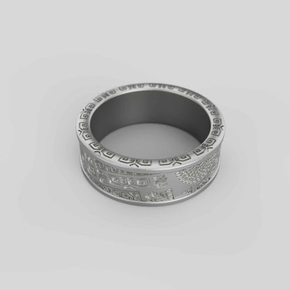 Maori Tribal Band Ring