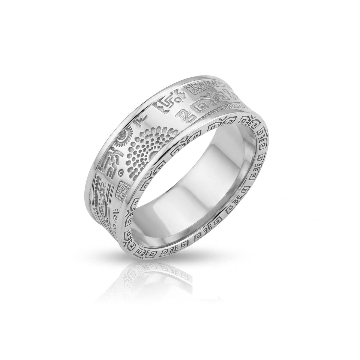 Maori Tribal Band Ring