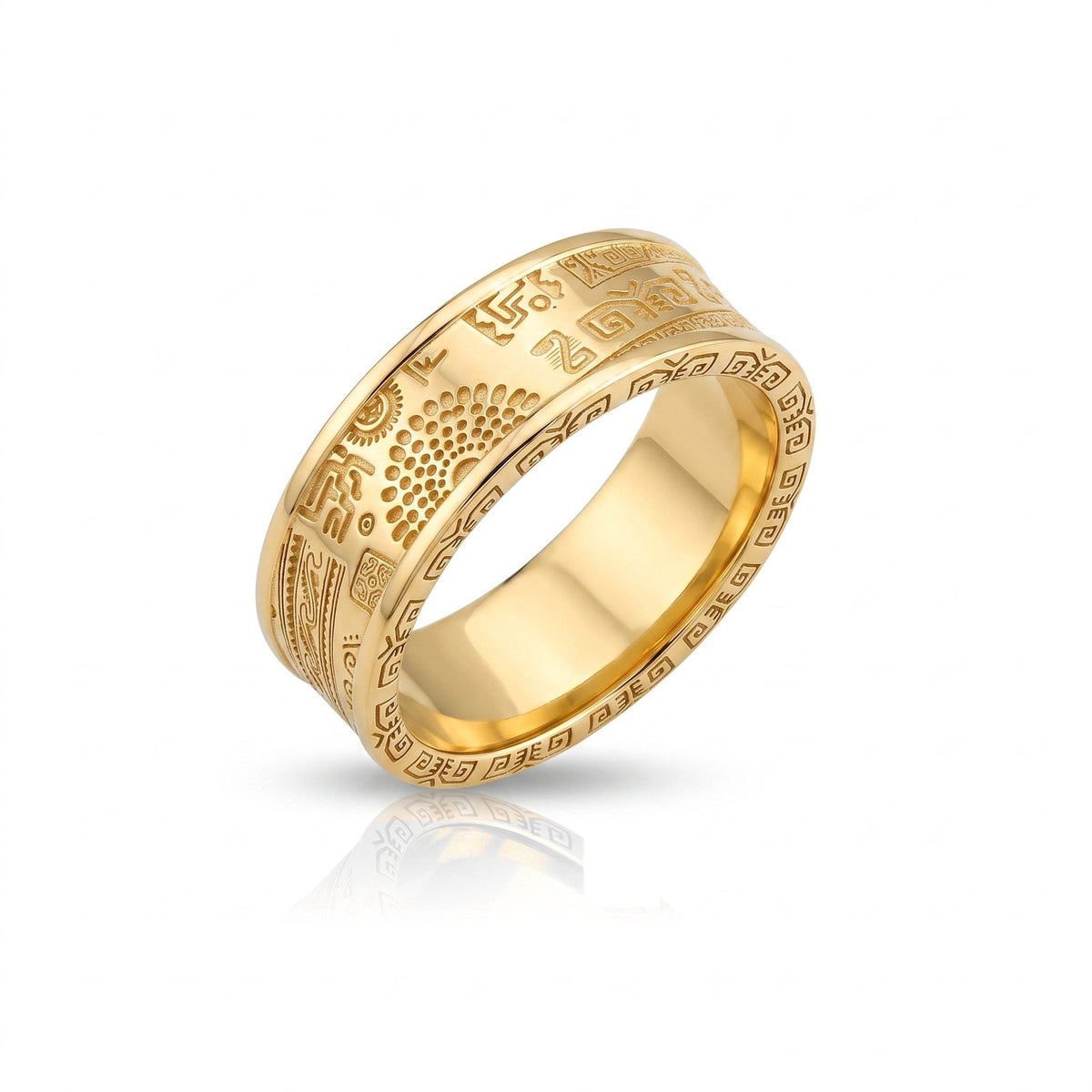 Maori Tribal Band Ring