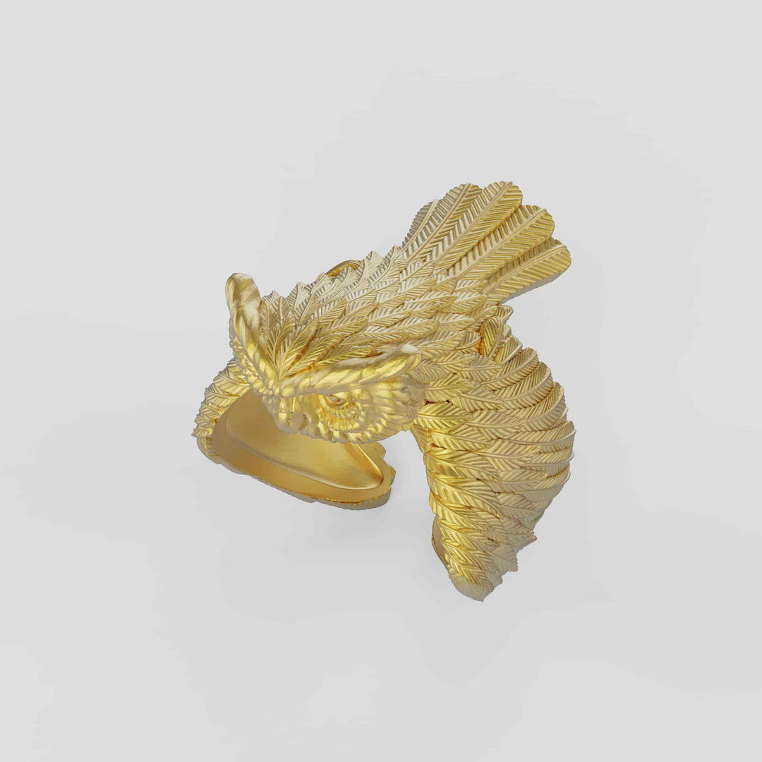 Observer Owl Ring