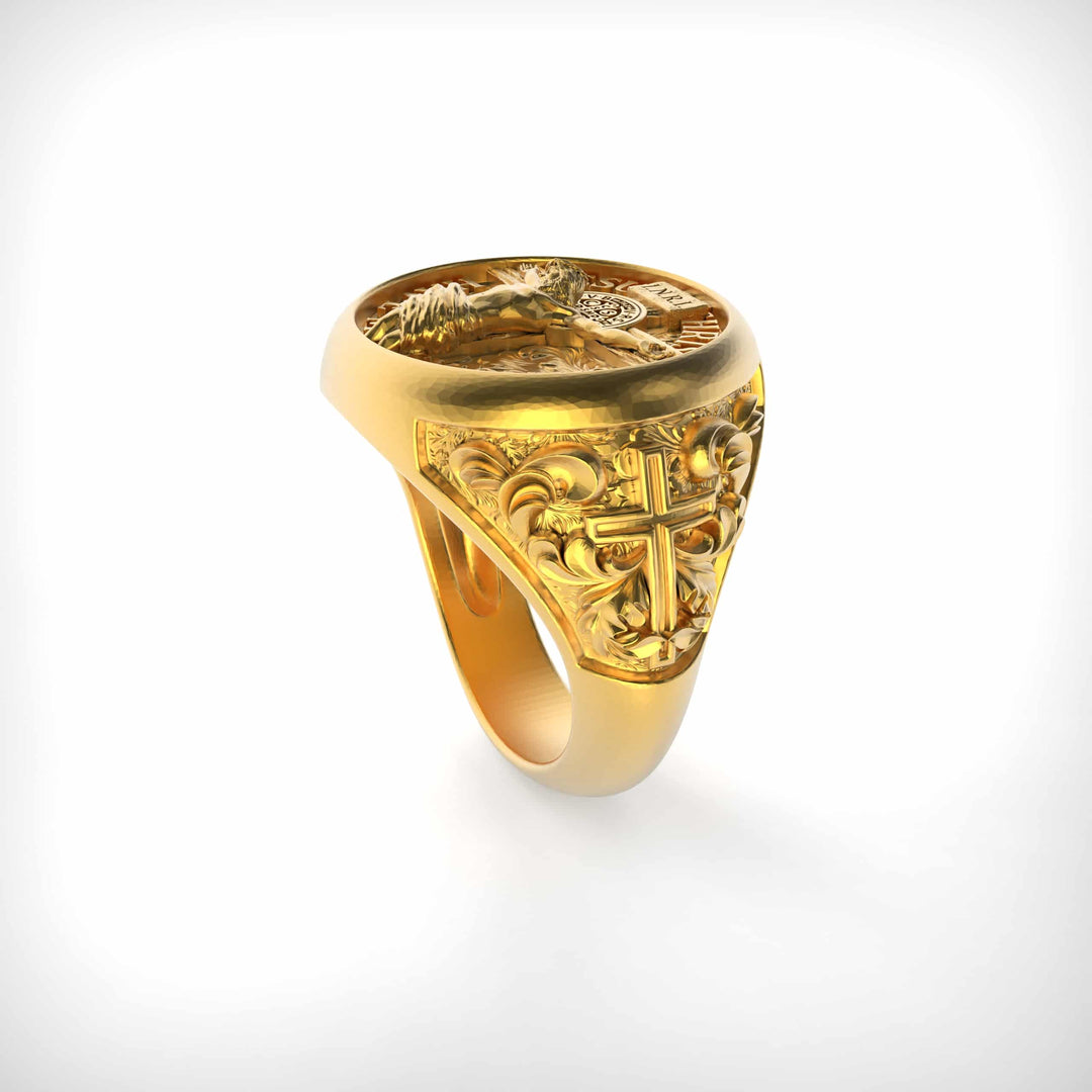 Christ Have Mercy On Us Ring