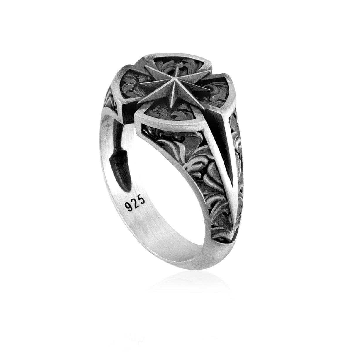 925 Sterling Silver Oxidized
