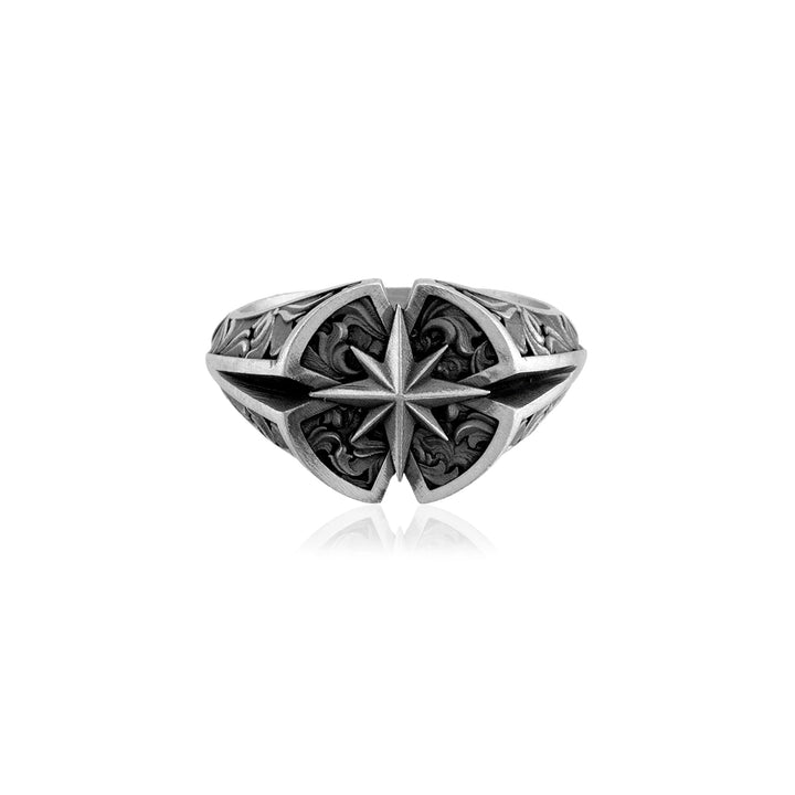 North Star Signet Ring