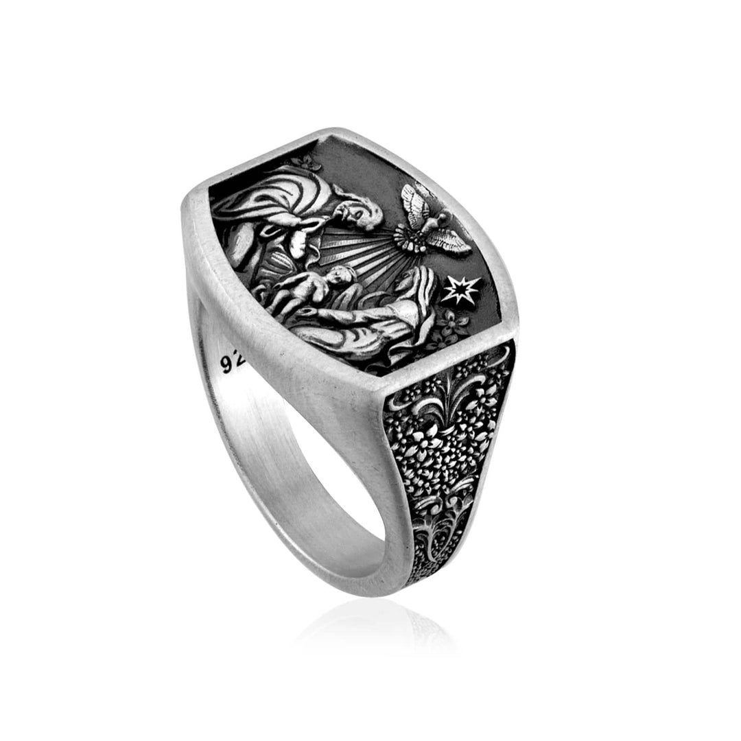 925 Sterling Silver Oxidized