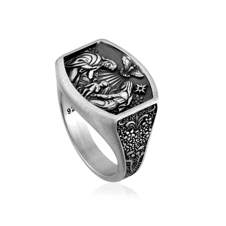 925 Sterling Silver Oxidized