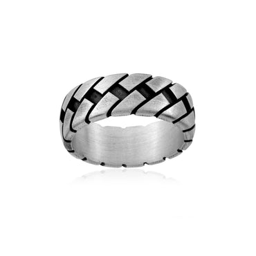925 Sterling Silver Oxidized