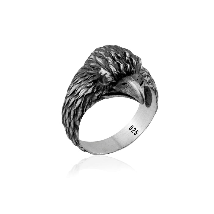 Predator Eagle Head Ring