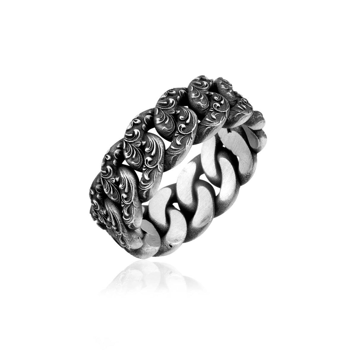 925 Sterling Silver Oxidized