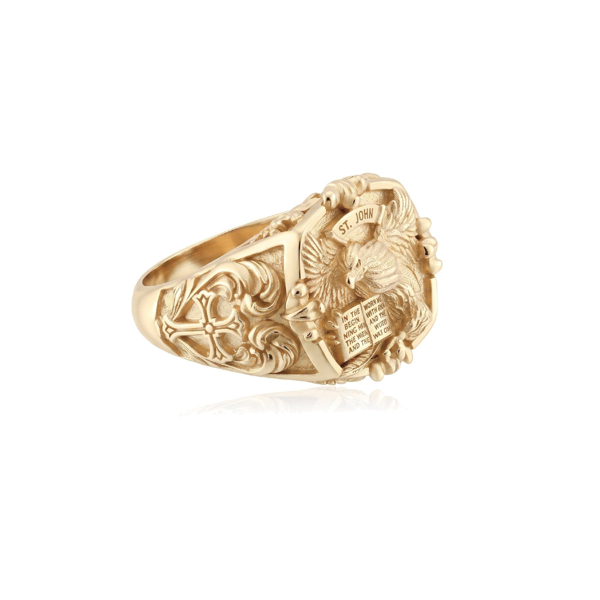 St. John Eagle Signet Ring