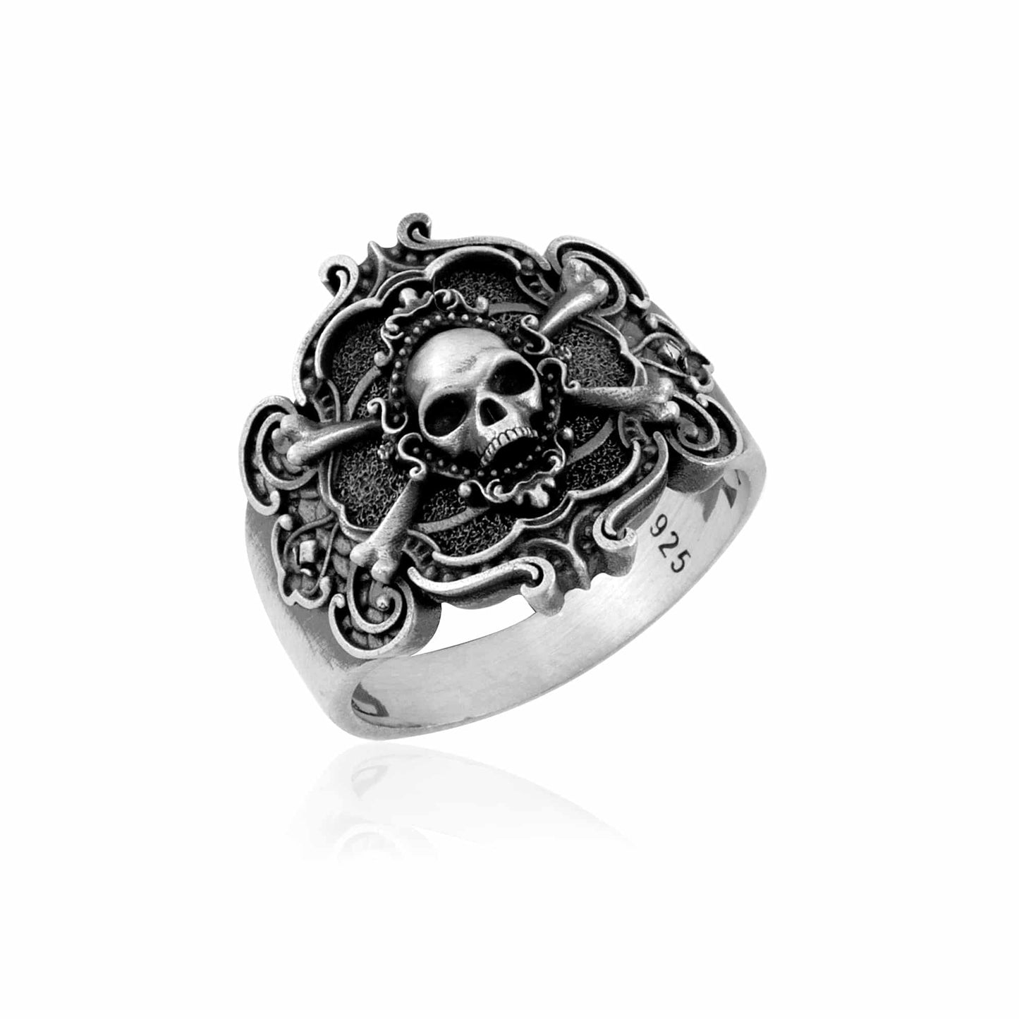 925 Sterling Silver Oxidized