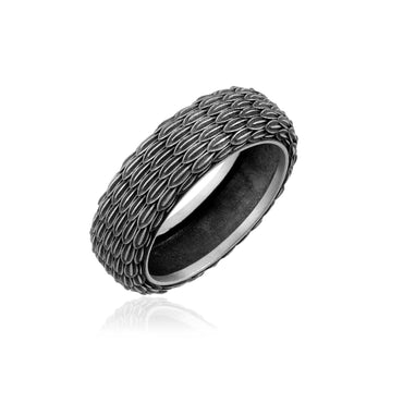 925 Sterling Silver Oxidized