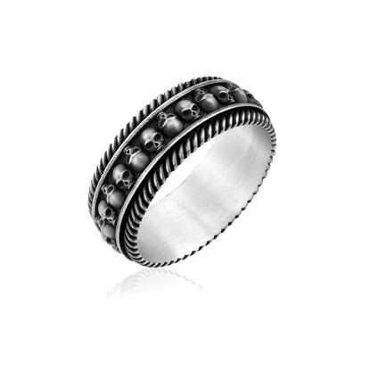 925 Sterling Silver Oxidized
