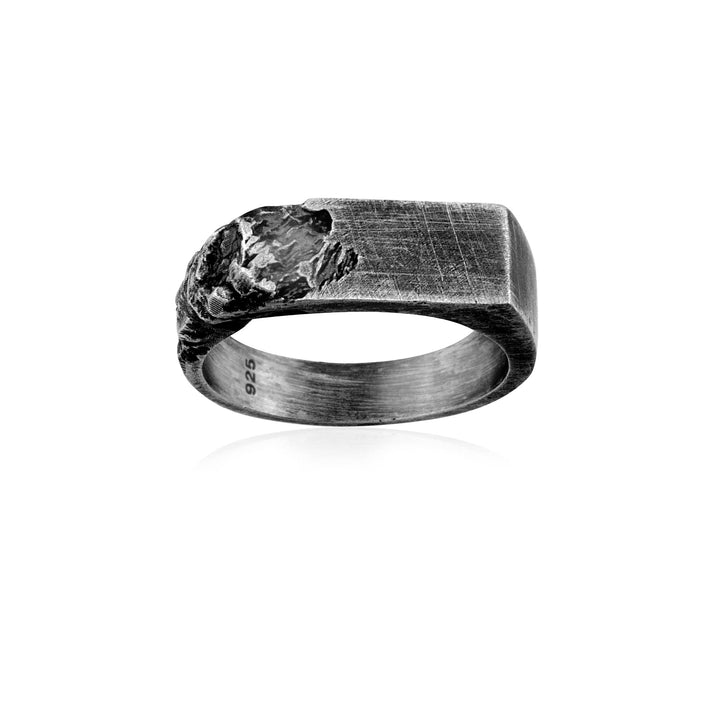 Fractured Stone Edge Ring