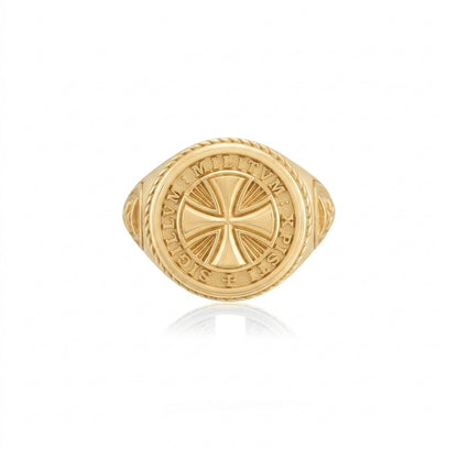 Templar Seal Signet Ring