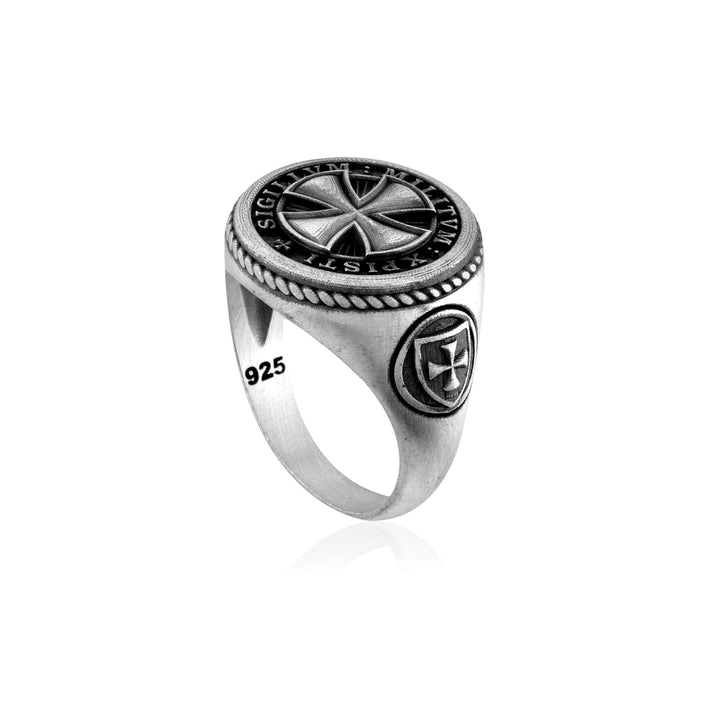 Templar Seal Signet Ring