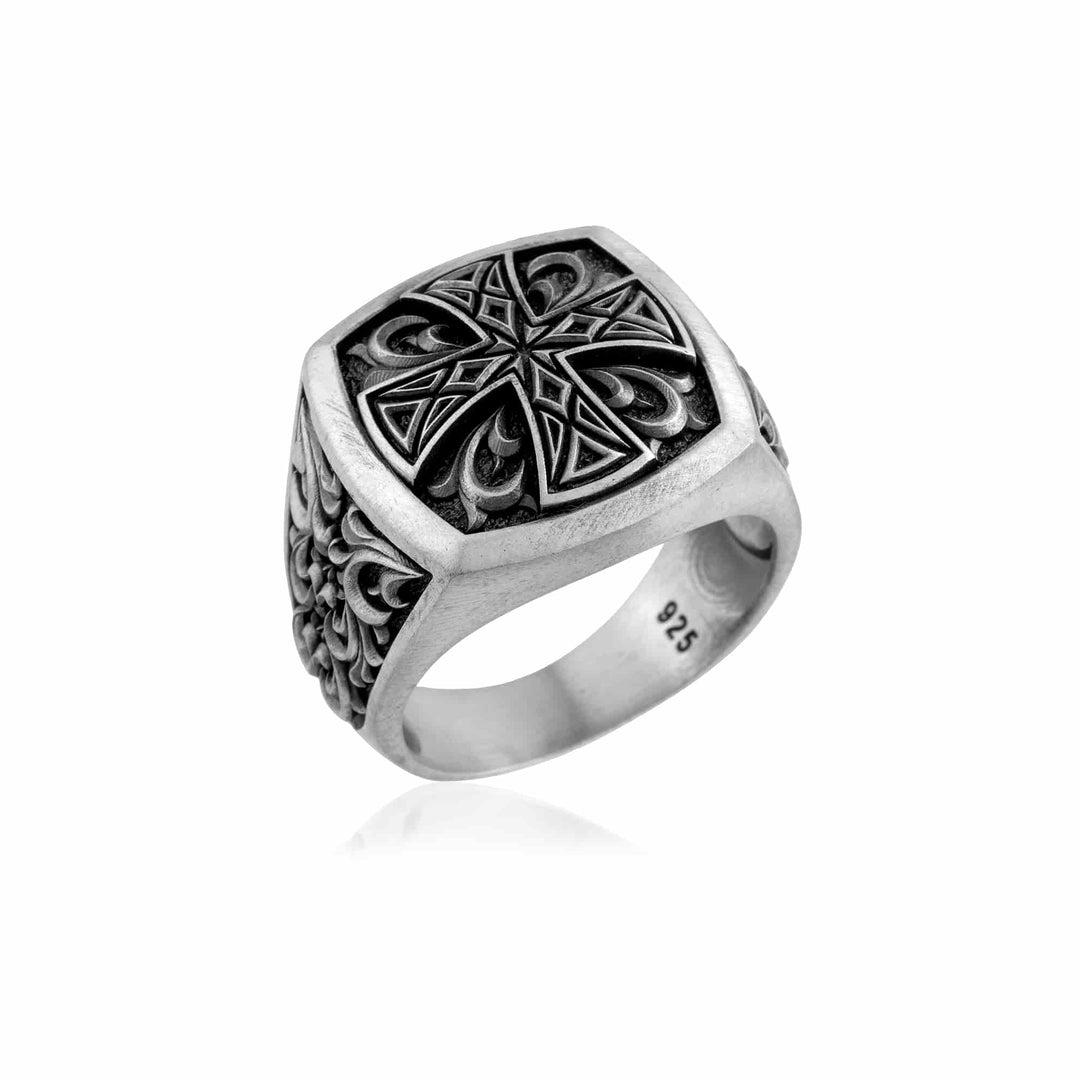 Iron Cross Sigil Ring