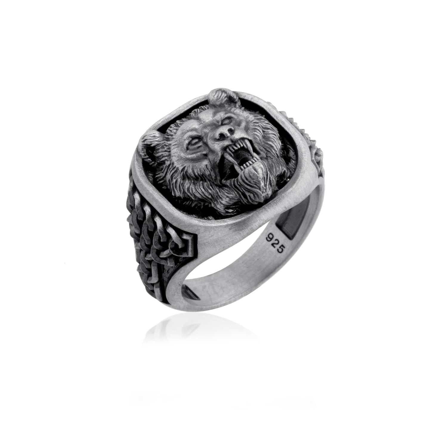 Savage Bear Signet Ring