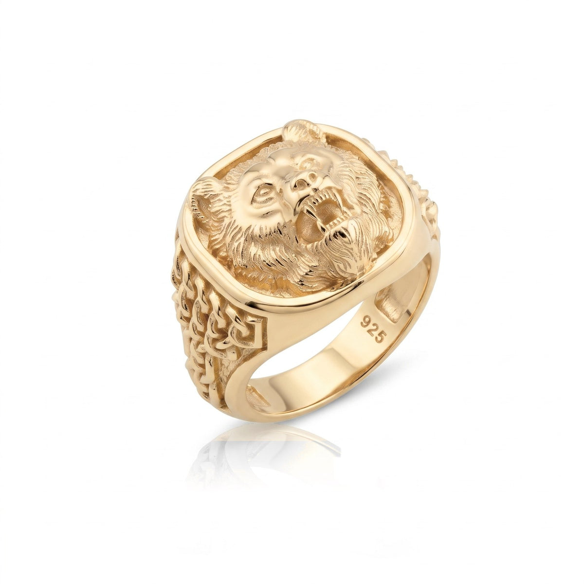 Savage Bear Signet Ring