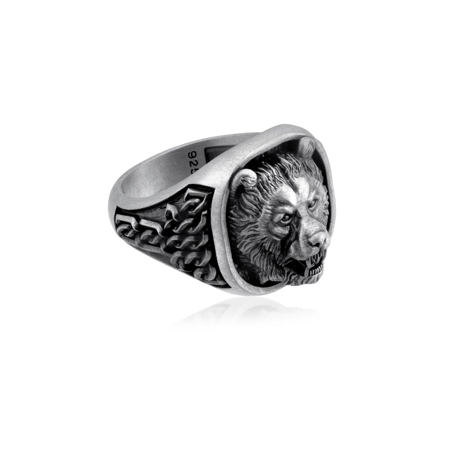 Savage Bear Signet Ring
