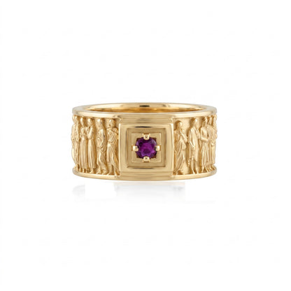 Amethyst Magistrates Ring