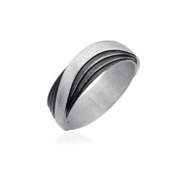 925 Sterling Silver Oxidized