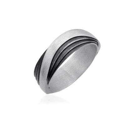 925 Sterling Silver Oxidized