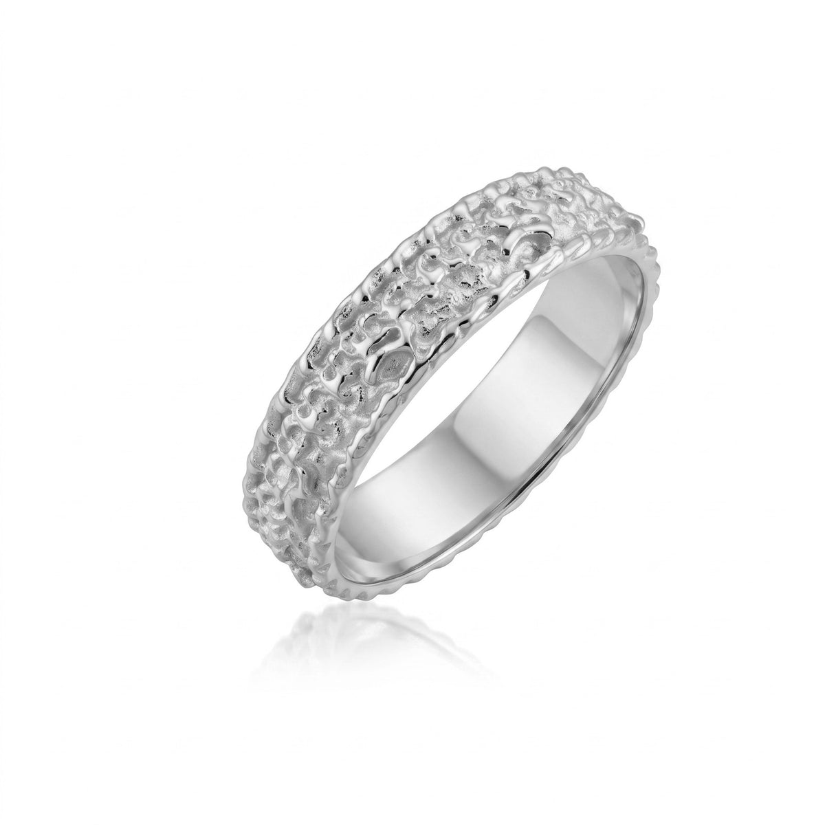 Baroque Acanthus Band Ring