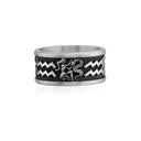 925 Sterling Silver Oxidized