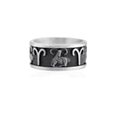 925 Sterling Silver Oxidized