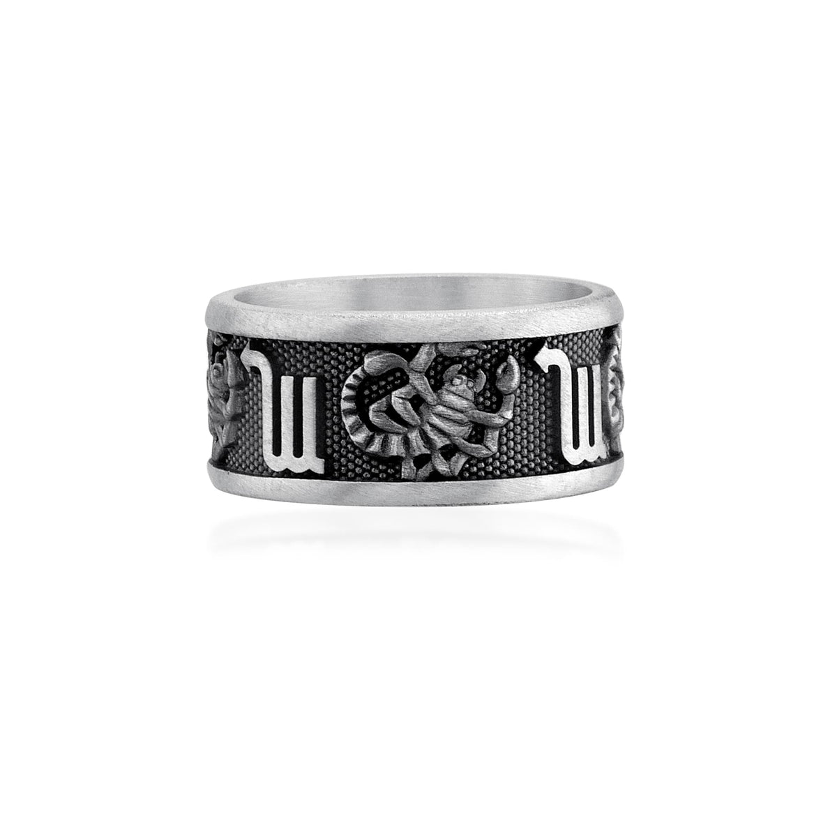 925 Sterling Silver Oxidized