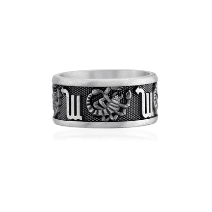 925 Sterling Silver Oxidized