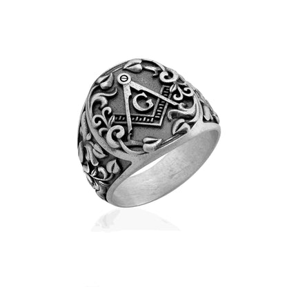 Vintage Masonic Signet Ring