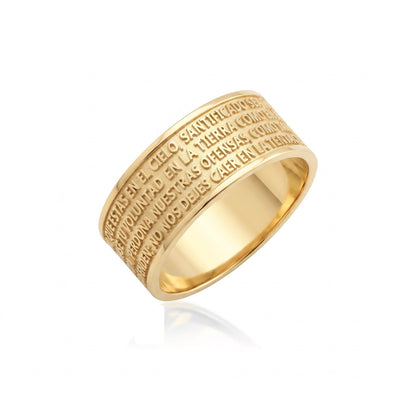 Lord’s Prayer Band Ring