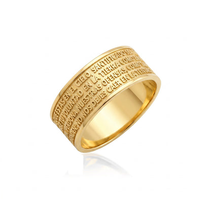 Lord’s Prayer Band Ring